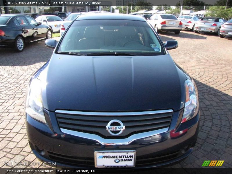 Majestic Blue Metallic / Blond 2007 Nissan Altima 2.5 SL