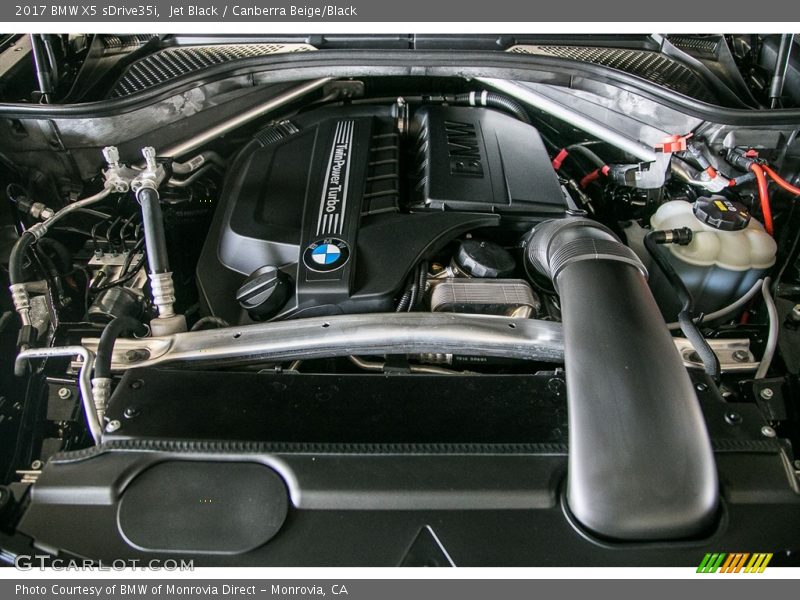  2017 X5 sDrive35i Engine - 3.0 Liter TwinPower Turbocharged DOHC 24-Valve VVT  Inline 6 Cylinder