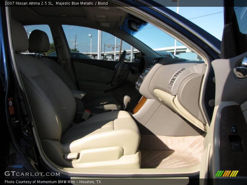 Majestic Blue Metallic / Blond 2007 Nissan Altima 2.5 SL