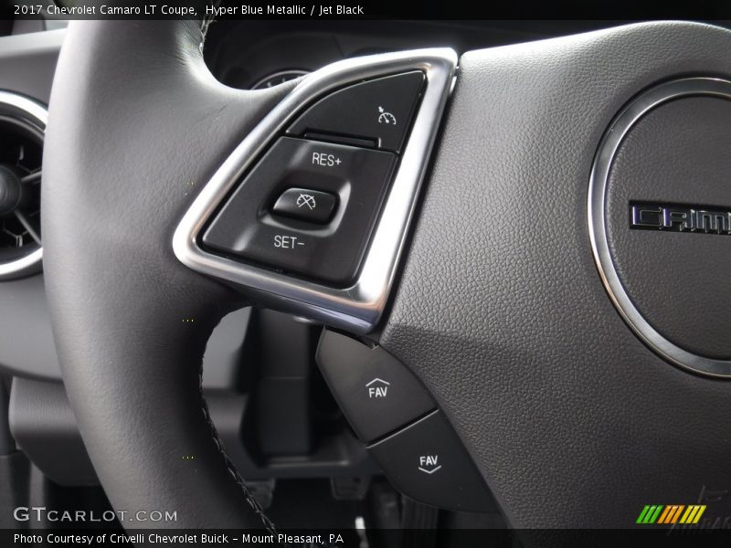 Controls of 2017 Camaro LT Coupe
