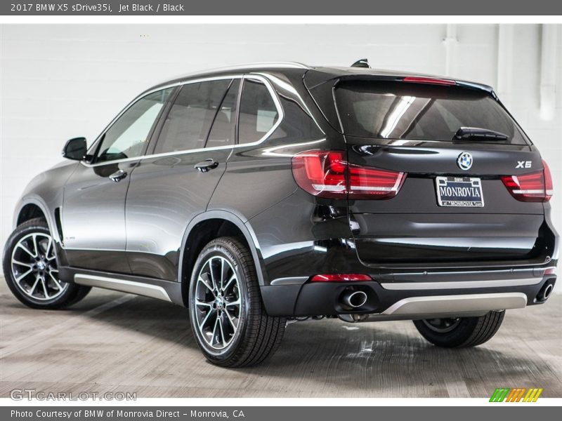 Jet Black / Black 2017 BMW X5 sDrive35i