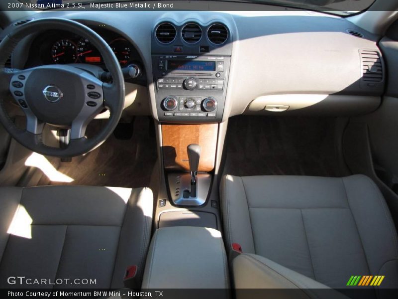Majestic Blue Metallic / Blond 2007 Nissan Altima 2.5 SL