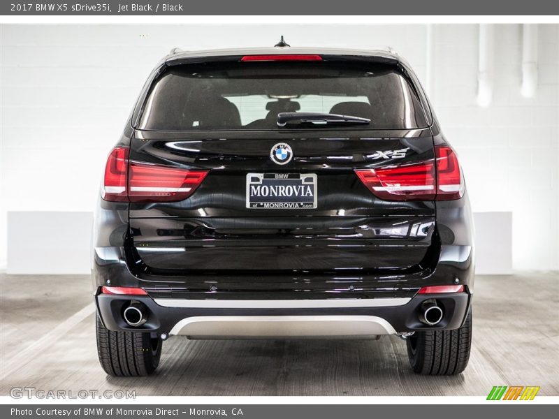 Jet Black / Black 2017 BMW X5 sDrive35i