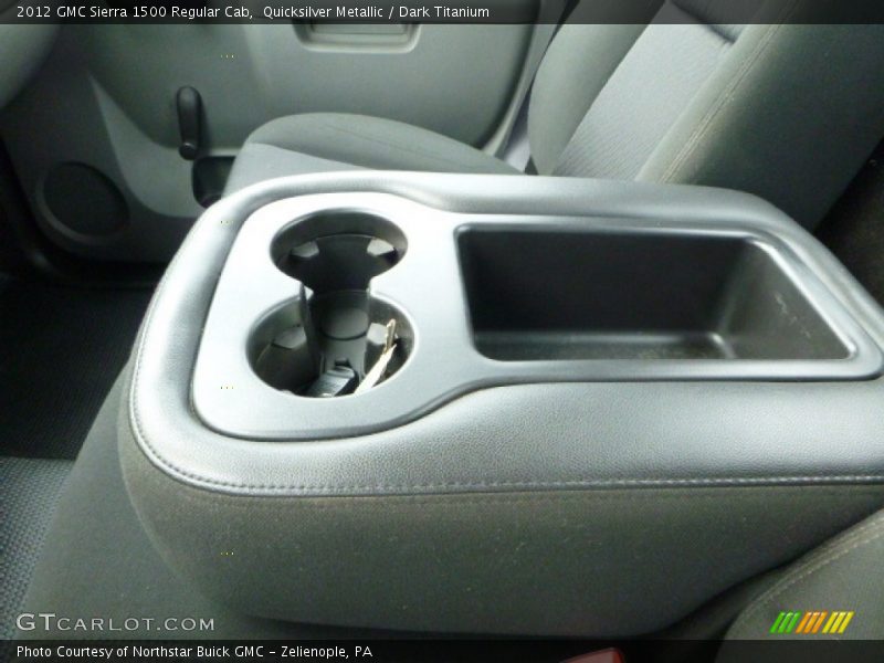 Quicksilver Metallic / Dark Titanium 2012 GMC Sierra 1500 Regular Cab