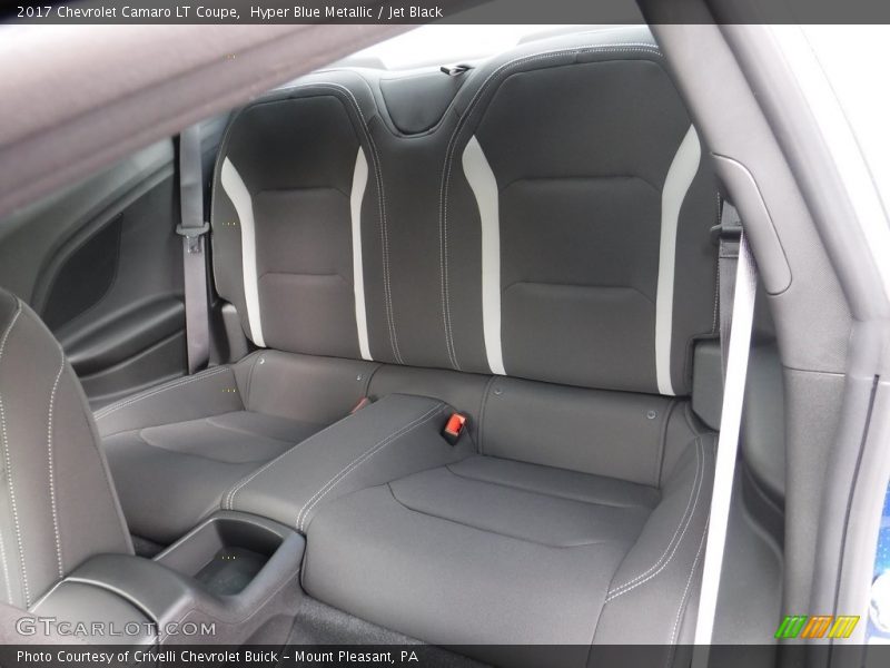 Rear Seat of 2017 Camaro LT Coupe