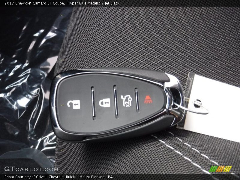 Keys of 2017 Camaro LT Coupe