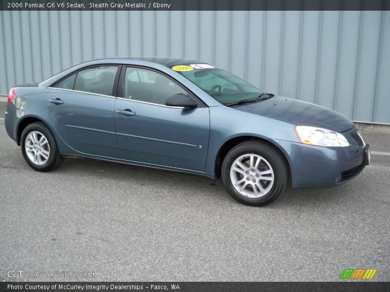 Stealth Gray Metallic / Ebony 2006 Pontiac G6 V6 Sedan