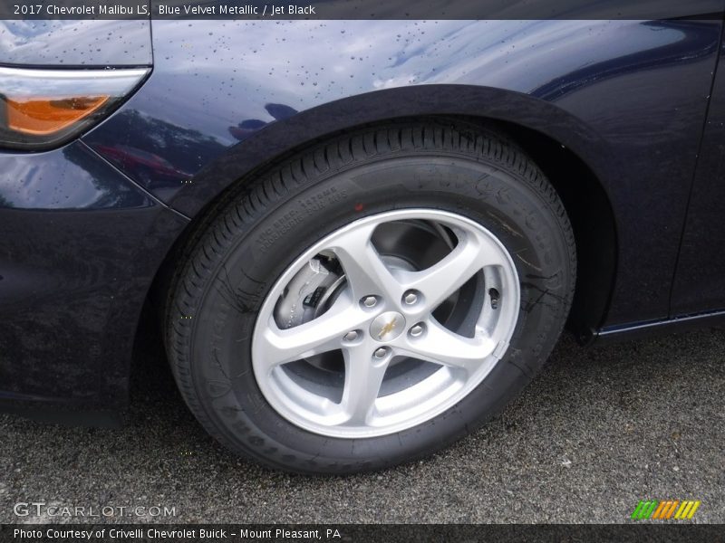 Blue Velvet Metallic / Jet Black 2017 Chevrolet Malibu LS