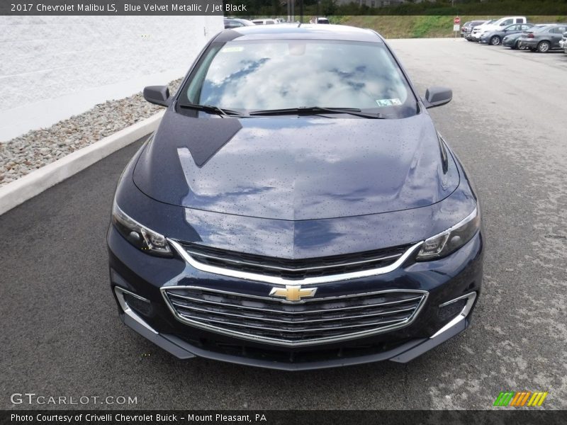 Blue Velvet Metallic / Jet Black 2017 Chevrolet Malibu LS