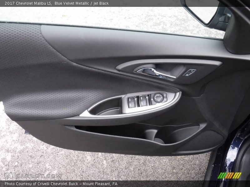 Blue Velvet Metallic / Jet Black 2017 Chevrolet Malibu LS