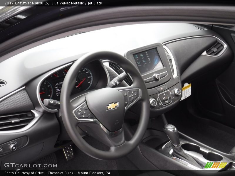 Blue Velvet Metallic / Jet Black 2017 Chevrolet Malibu LS