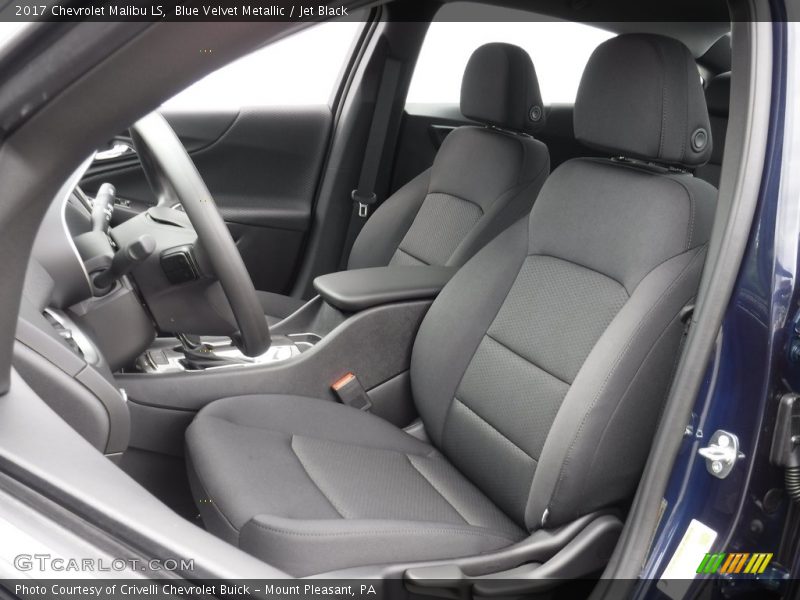 Blue Velvet Metallic / Jet Black 2017 Chevrolet Malibu LS