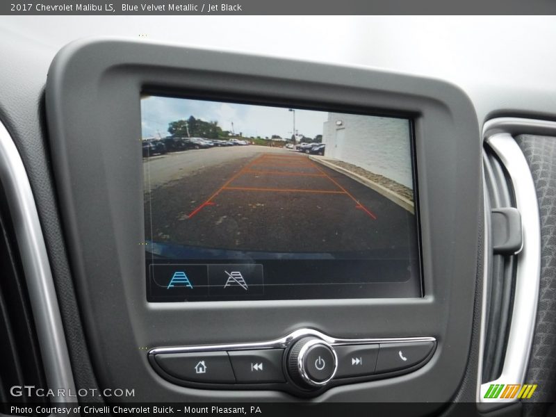 Blue Velvet Metallic / Jet Black 2017 Chevrolet Malibu LS