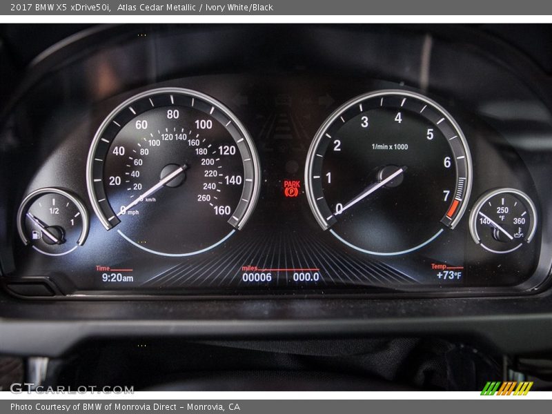  2017 X5 xDrive50i xDrive50i Gauges