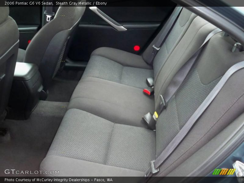 Stealth Gray Metallic / Ebony 2006 Pontiac G6 V6 Sedan