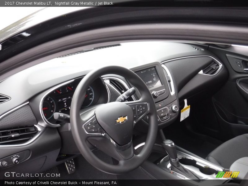 Dashboard of 2017 Malibu LT