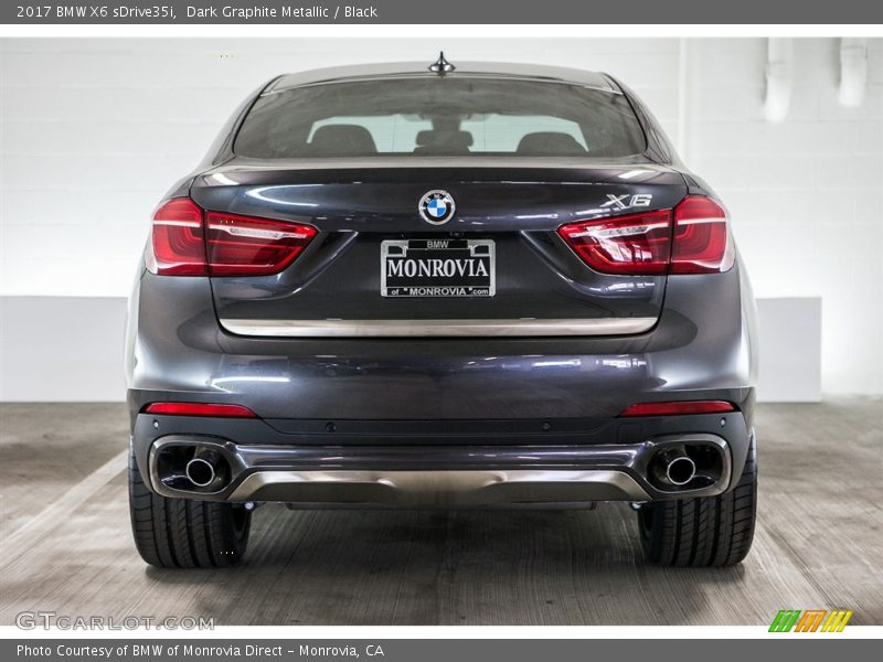 Dark Graphite Metallic / Black 2017 BMW X6 sDrive35i