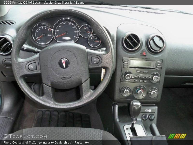Stealth Gray Metallic / Ebony 2006 Pontiac G6 V6 Sedan