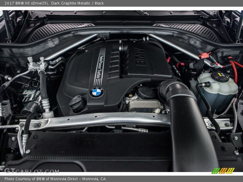  2017 X6 sDrive35i Engine - 3.0 Liter TwinPower Turbocharged DOHC 24-Valve VVT  Inline 6 Cylinder
