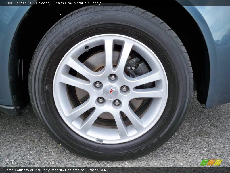 Stealth Gray Metallic / Ebony 2006 Pontiac G6 V6 Sedan