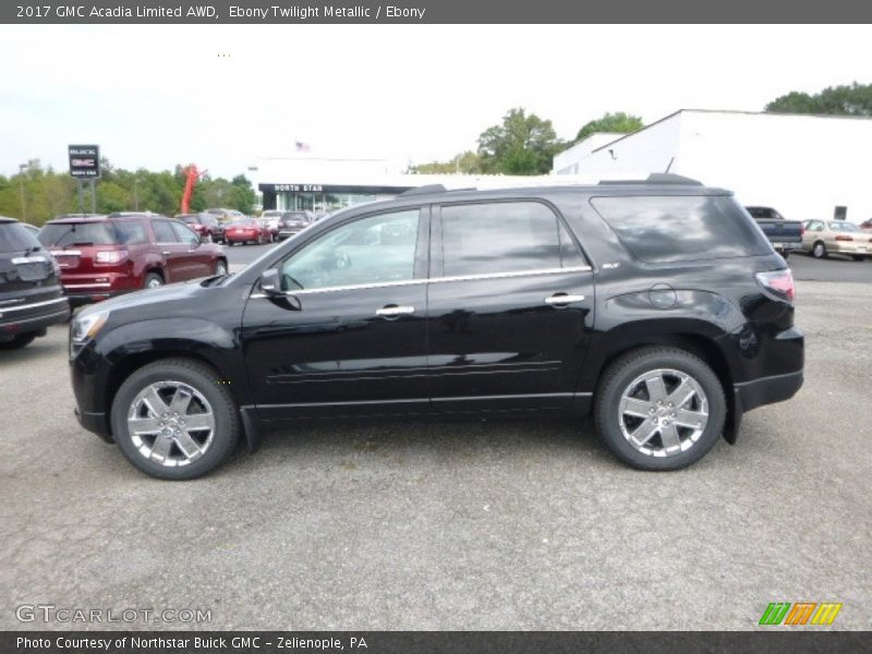 Ebony Twilight Metallic / Ebony 2017 GMC Acadia Limited AWD