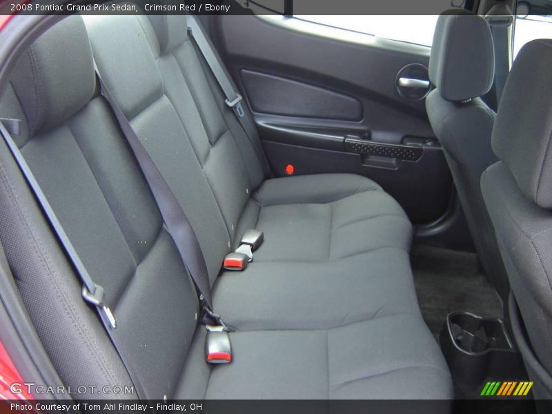Crimson Red / Ebony 2008 Pontiac Grand Prix Sedan