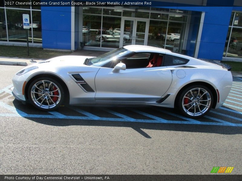  2017 Corvette Grand Sport Coupe Blade Silver Metallic