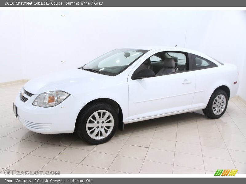 Summit White / Gray 2010 Chevrolet Cobalt LS Coupe