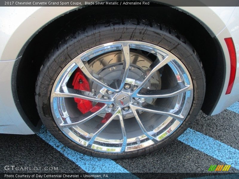  2017 Corvette Grand Sport Coupe Wheel