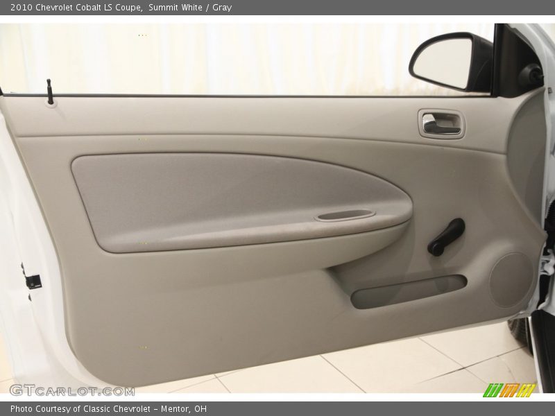 Summit White / Gray 2010 Chevrolet Cobalt LS Coupe