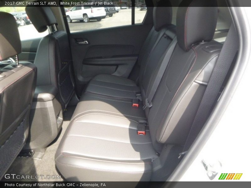 White Frost Tricoat / Jet Black 2017 GMC Terrain SLT AWD
