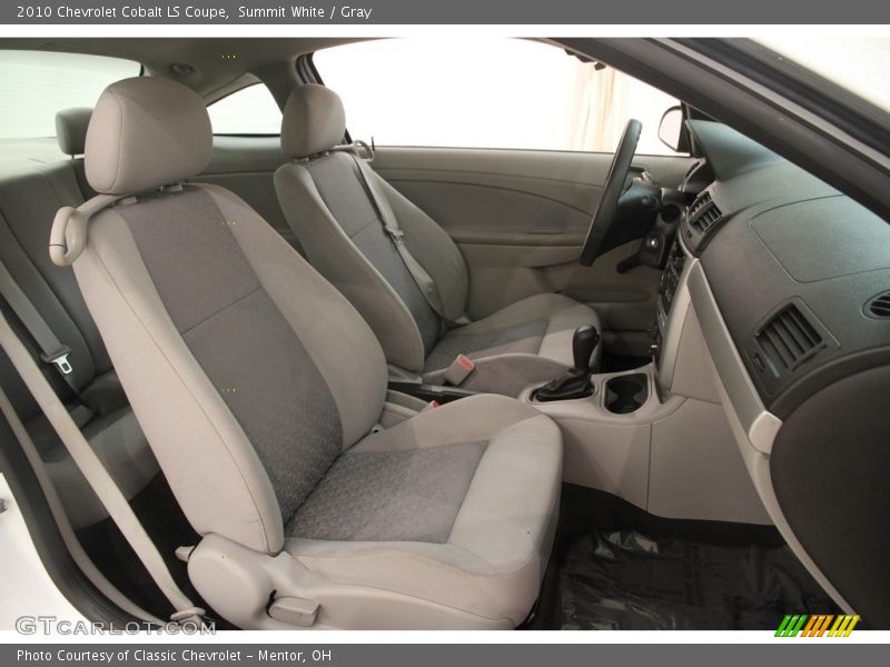 Summit White / Gray 2010 Chevrolet Cobalt LS Coupe