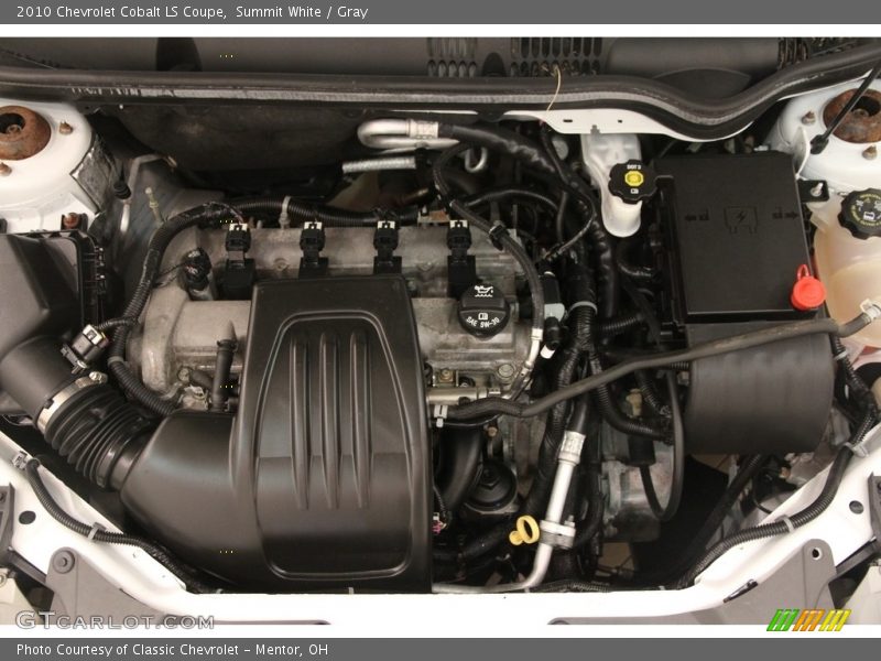 Summit White / Gray 2010 Chevrolet Cobalt LS Coupe