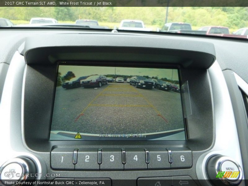 White Frost Tricoat / Jet Black 2017 GMC Terrain SLT AWD