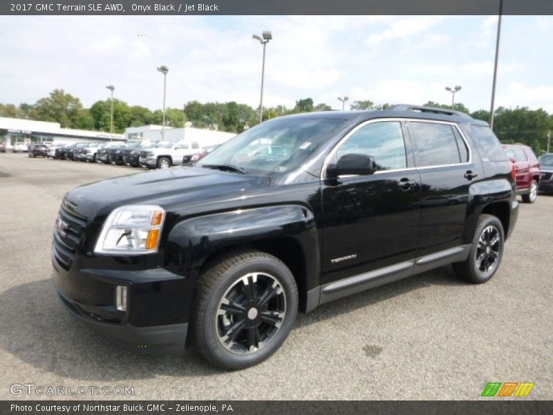 Onyx Black / Jet Black 2017 GMC Terrain SLE AWD