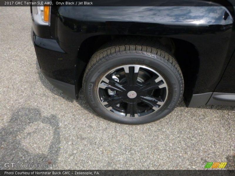 Onyx Black / Jet Black 2017 GMC Terrain SLE AWD