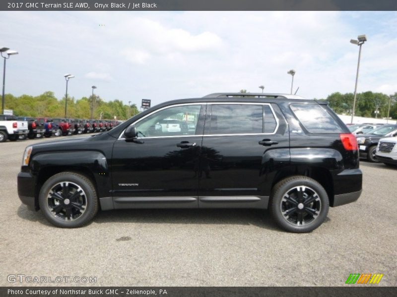 Onyx Black / Jet Black 2017 GMC Terrain SLE AWD
