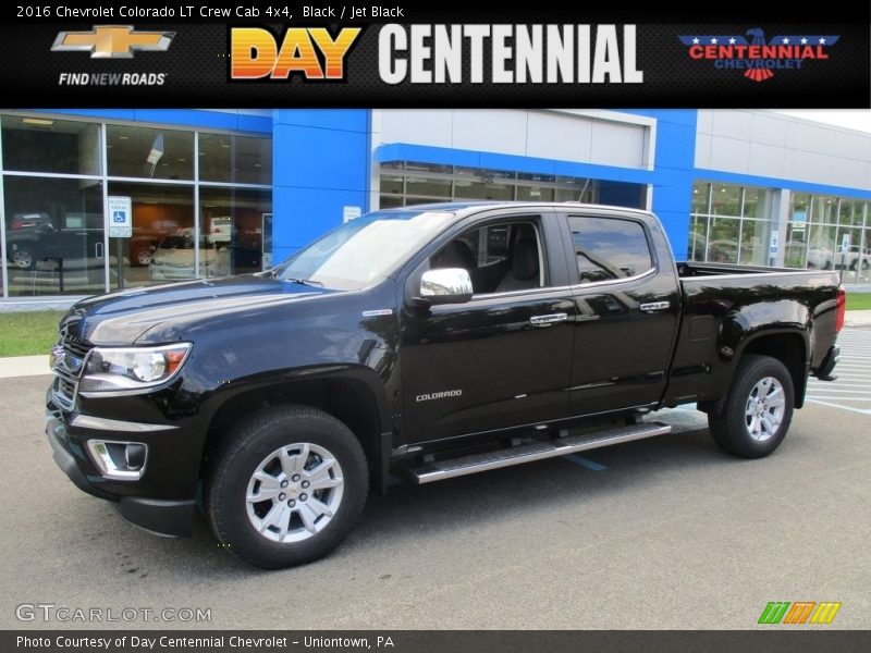 Black / Jet Black 2016 Chevrolet Colorado LT Crew Cab 4x4