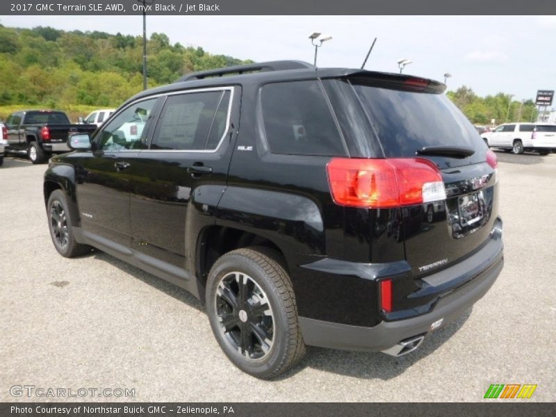 Onyx Black / Jet Black 2017 GMC Terrain SLE AWD