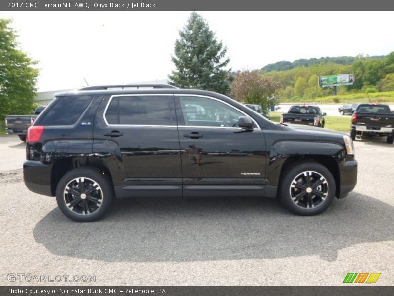 Onyx Black / Jet Black 2017 GMC Terrain SLE AWD