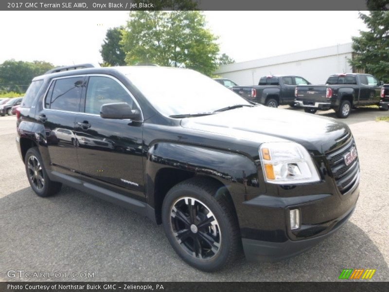 Onyx Black / Jet Black 2017 GMC Terrain SLE AWD