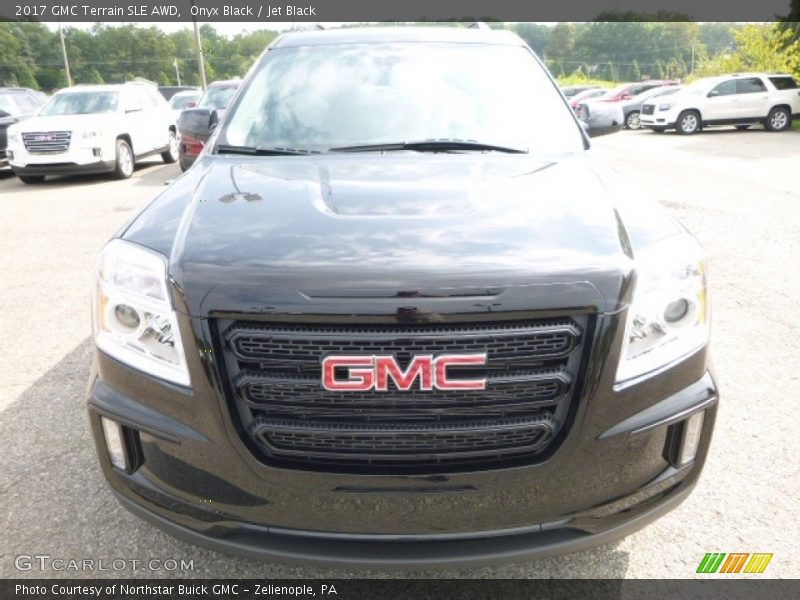 Onyx Black / Jet Black 2017 GMC Terrain SLE AWD
