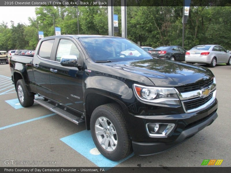 Black / Jet Black 2016 Chevrolet Colorado LT Crew Cab 4x4