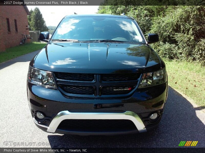 Pitch Black / Black 2017 Dodge Journey Crossroad Plus