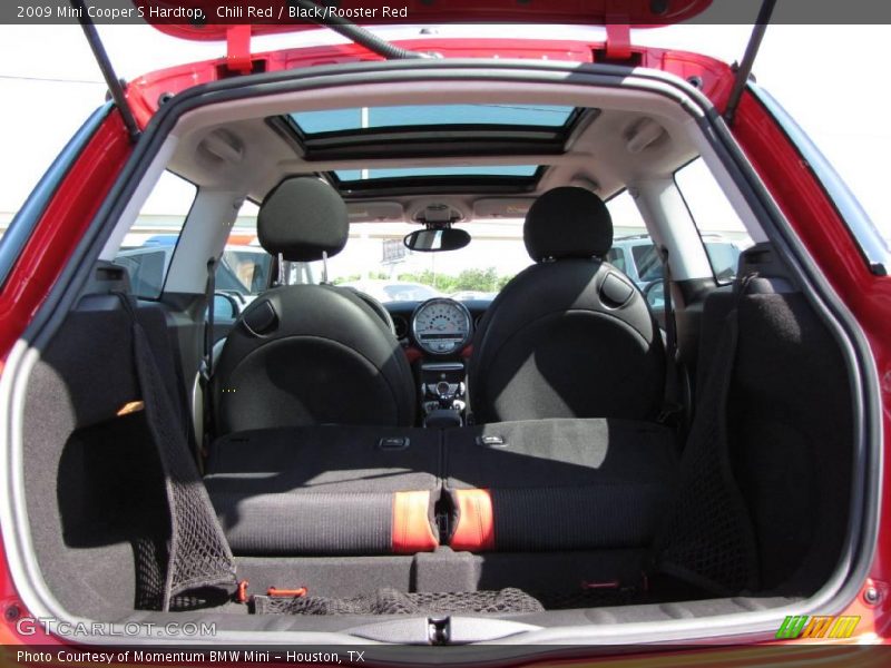 Chili Red / Black/Rooster Red 2009 Mini Cooper S Hardtop
