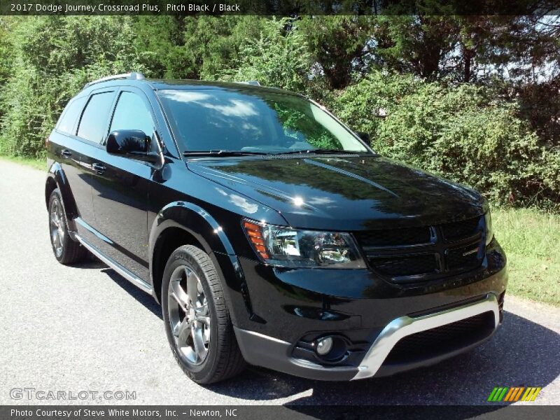 Pitch Black / Black 2017 Dodge Journey Crossroad Plus