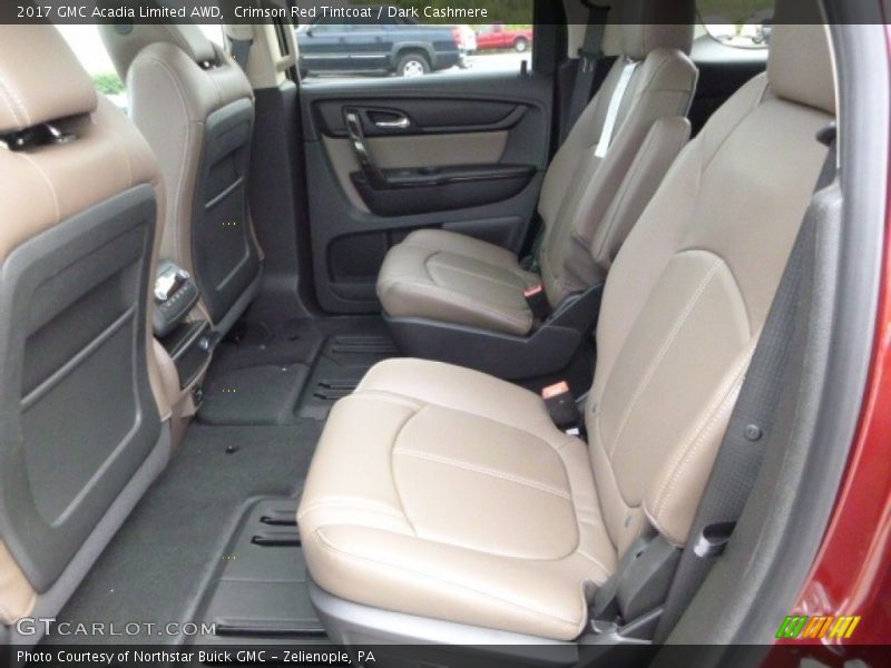 Rear Seat of 2017 Acadia Limited AWD