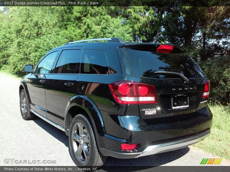 Pitch Black / Black 2017 Dodge Journey Crossroad Plus