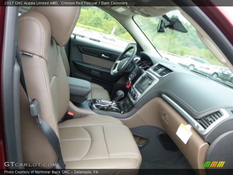  2017 Acadia Limited AWD Dark Cashmere Interior