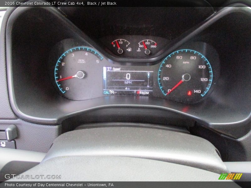 Black / Jet Black 2016 Chevrolet Colorado LT Crew Cab 4x4